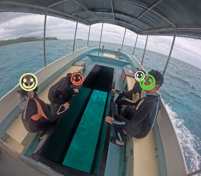 逃げろ赤土シュノーケリング