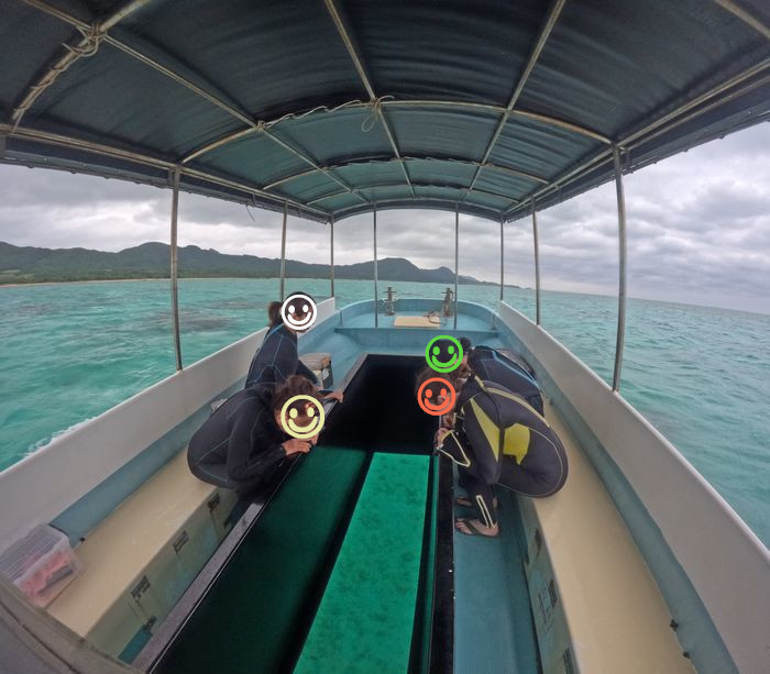 初石垣島、ベテランシュノーケラー