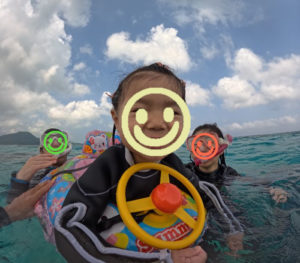 初めて尽くし♪3歳お姉さんは生まれて初めての海遊び♪