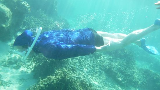 素潜りどぼーんです