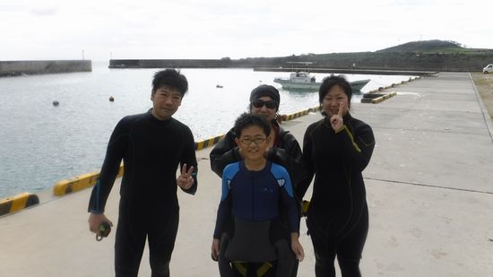 リピーターM島さんとS野さんご家族です。