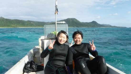 ハネムーンでお越しのK田さんです。