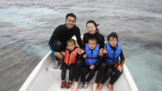 S木さんご家族です。