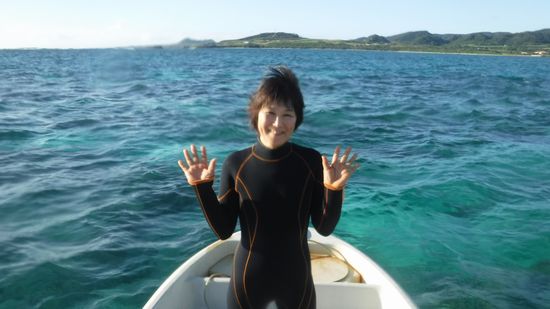 お一人様でご参加のM原さんです。