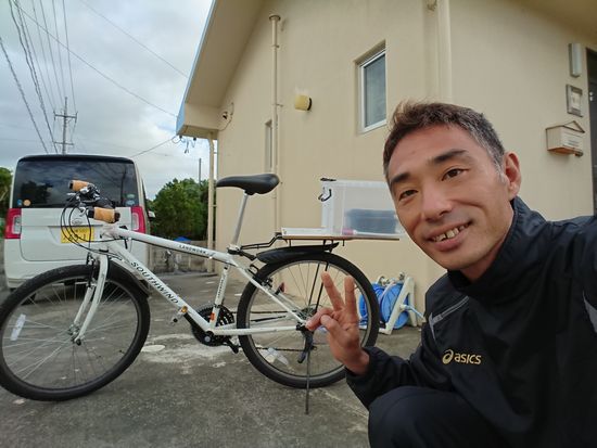 チョイスしたのは自転車です