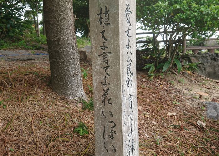 愛せよ公民館、育てよ緑、植えよ育てよ花いっぱい