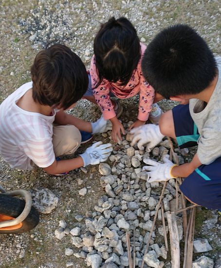 埋めて埋めて埋めてみます。