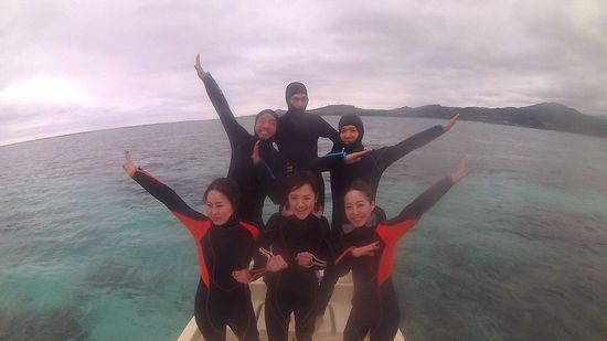 A田さんご一行です