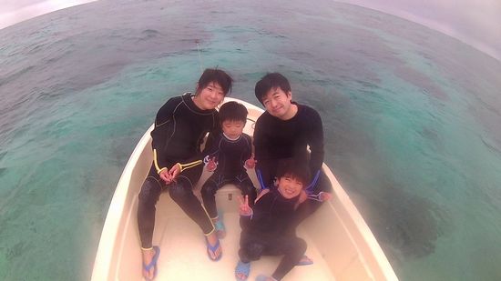 Y田さんご家族です