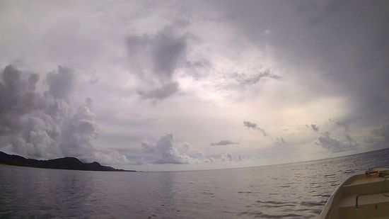 あいにくの天気です