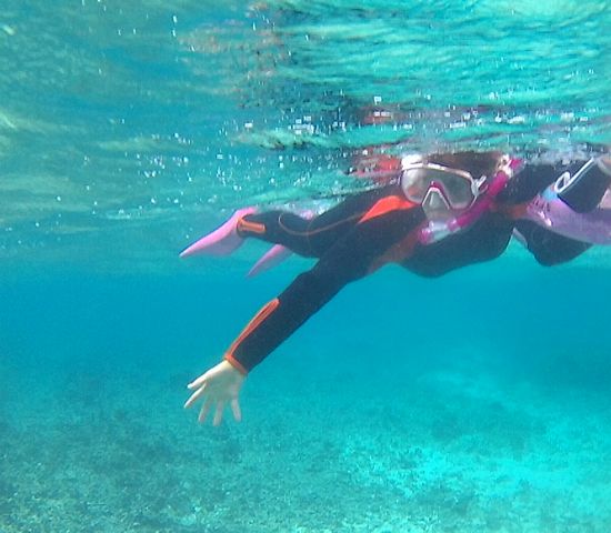 お母さんも余裕の様子です