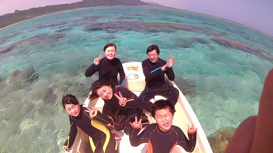 S崎さんご一行です。