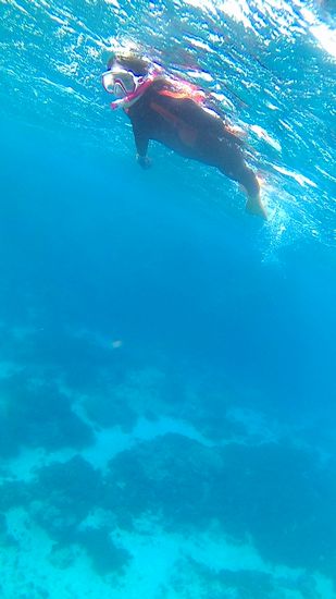 深場を楽しんでいます。