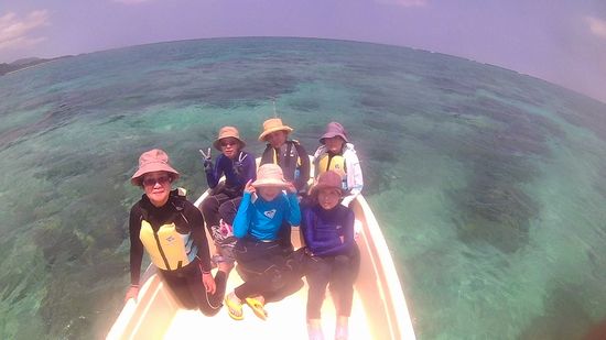 Hさんご一行です