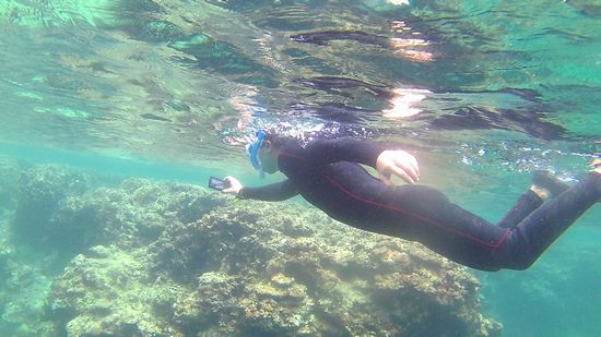 写真撮影を楽しんでいます。