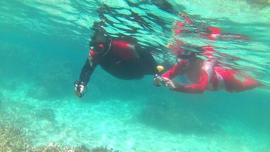 さぁ入水チェック後は、すぐに。。。。