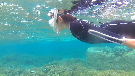 コウキ君、すーいすいです