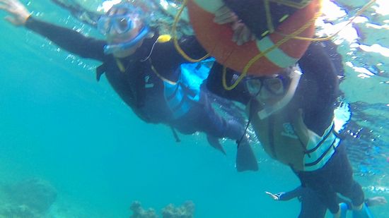 おじいちゃん、おばあちゃんも楽しんでいます。