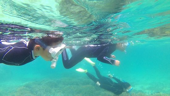 ちびっこチームもすーいすいです