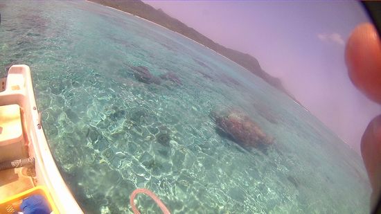 おだやかすぎる海ですね