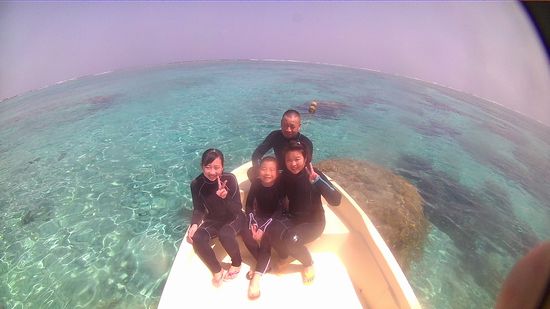 春休みの恒例石垣島旅行！T中さんご家族です