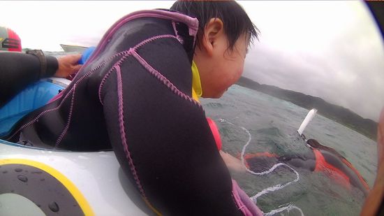 セラ君、涙ポロリです