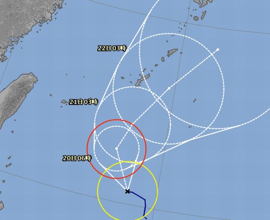 まだ台風は。。。