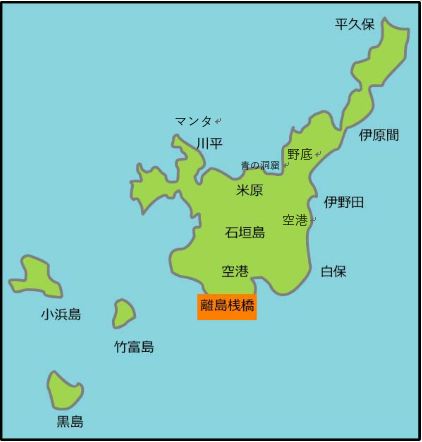 石垣島全体マップ